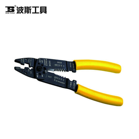 波斯 多用压接剥线钳 0.6mm-2.6mm；BS442103