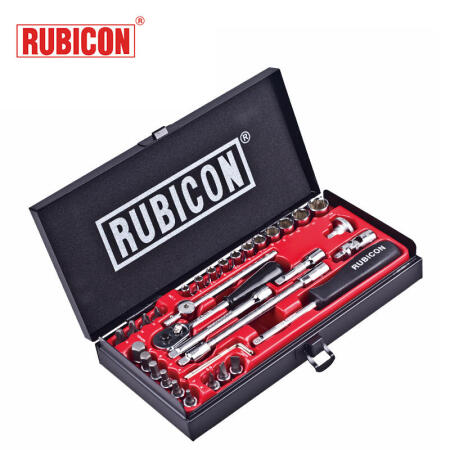 罗宾汉(RUBICON) 35件6.3mm(1/4”)综合套筒组套；RGS-035