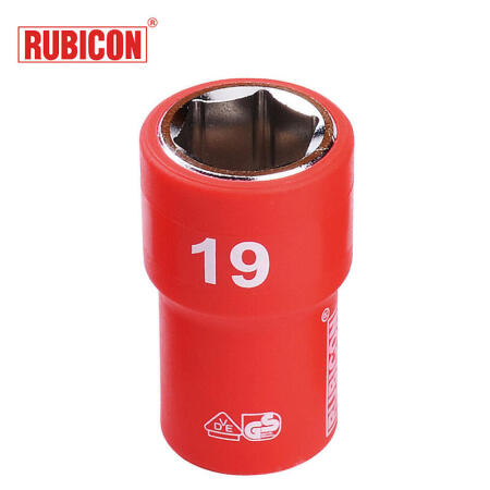 罗宾汉(RUBICON) 1/2”绝缘套筒17X54mm；RHS-417V