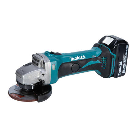 牧田(makita) 充电式角向磨光机100mm(4寸)18V3.0Ah 热款；DGA402SFJ