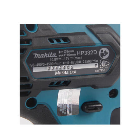 牧田(makita) 充电式无刷冲击起子电钻(裸机)12V；HP332DZ