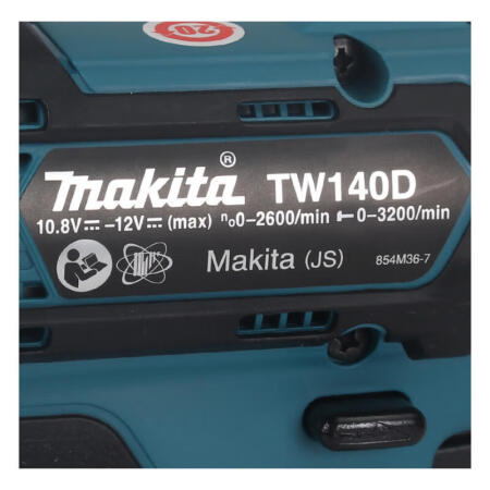 牧田(makita) 充电式冲击扳手(裸机)12V；TW140DZ