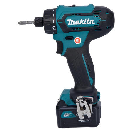 牧田(makita) 充电式起子电钻6.35mm12V4.0Ah；DF033DSME