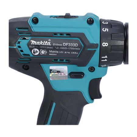 牧田(makita) 充电式起子电钻10mm12V1.5Ah；DF333DWYE