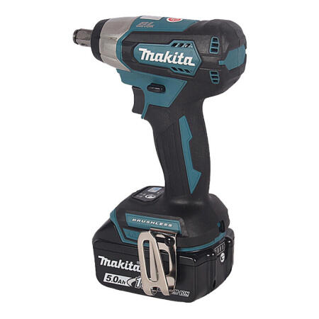 牧田(makita) 充电式无刷冲击扳手(1/2)18V5.0Ah；DTW181RTJ