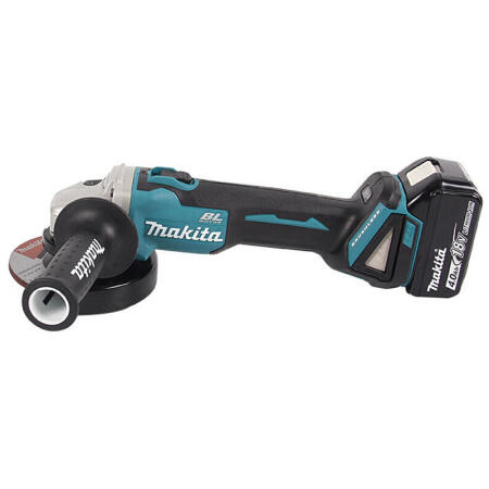 牧田(makita) 充电式无刷角向磨光机125mm(5寸)18V5.0Ah；DGA504STJ