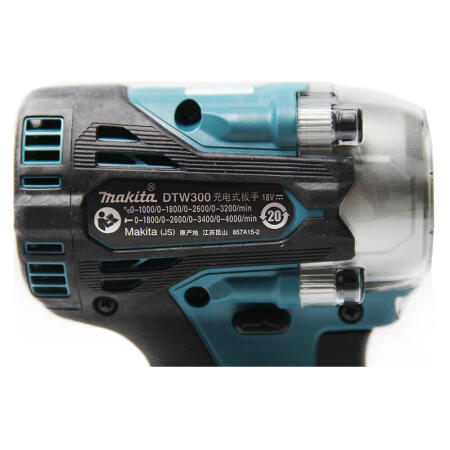 牧田(makita) 充电式无刷冲击扳手(1/2)18V5.0AH 新品促销；DTW300RTJ