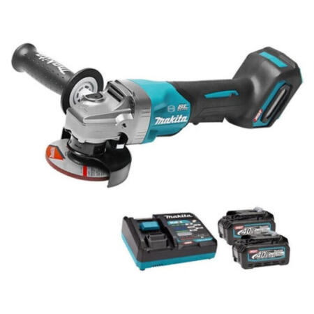 牧田(makita) DC 充电式角向磨光机2.5Ah 100mm(4”);GA027GD201(两电一充2*2.5AH )