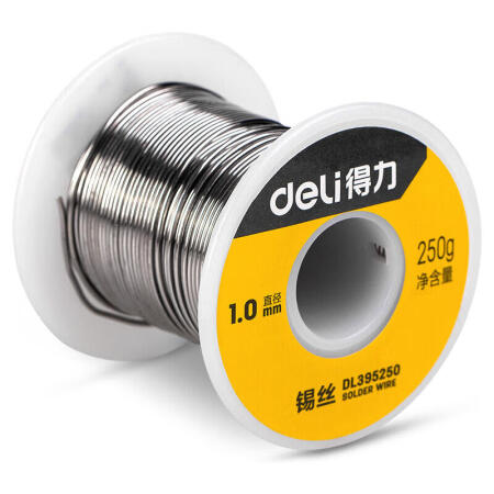 得力工具 锡丝1.0mm,250g；DL395250