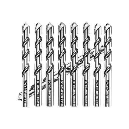 老A 10支装HSS-M2高速钢麻花钻Φ3.1mm；LA162050