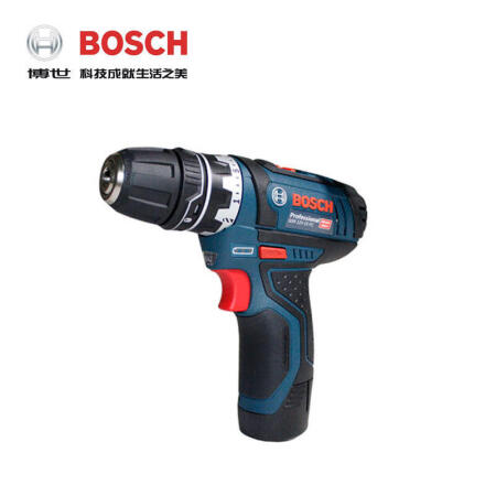 博世(BOSCH) 多功能锂电充电式电钻/起子机(2电1充 2.0Ah)附4个夹头；GSR 12V-15 FC