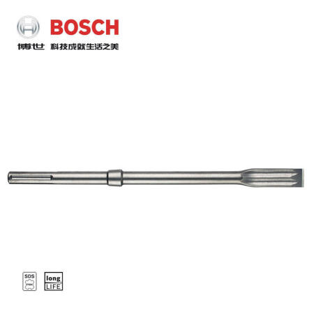 博世(BOSCH) 五坑Rtec自磨扁凿 400x25mm；2608690124