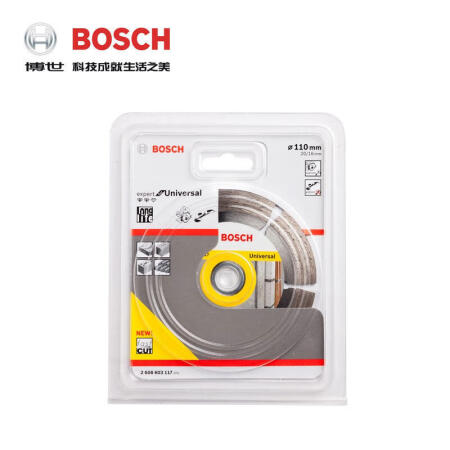 博世(BOSCH) 金刚石切片/云石片 二星片通用标准型110mm ；2608603117