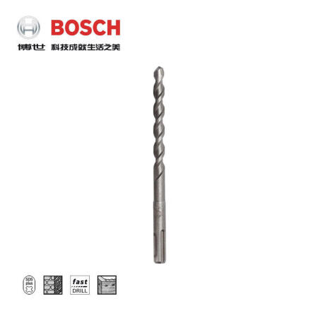 博世(BOSCH) 四坑1系(4坑2刃)电锤钻头 5.5X50/110；2608680260（两坑两槽 适用于混凝土）