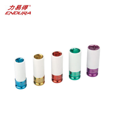 力易得 12.5mm防伤轮胎拆装套筒19mm；E3802