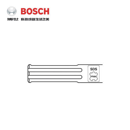 博世(BOSCH) 五坑Rtec微螺旋自磨尖凿(10支装),10支/盒；2608690168