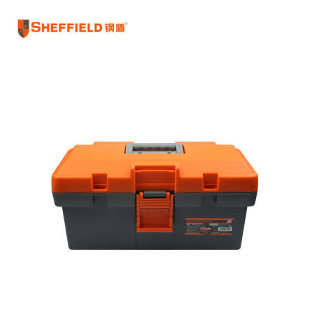 钢盾(SHEFFIELD) 19”强力塑料工具箱(450x245x210mm)；S024006