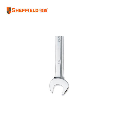 钢盾(SHEFFIELD) 公制精抛光两用加长扳手14mm；S017114