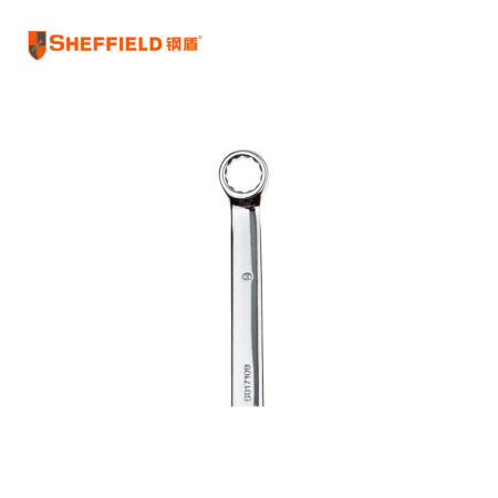 钢盾(SHEFFIELD) 公制精抛光两用加长扳手9mm；S017109