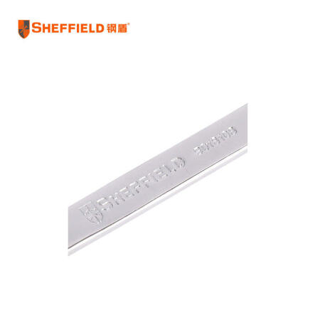 钢盾(SHEFFIELD) 公制精抛光双开口扳手8X10mm；S018108