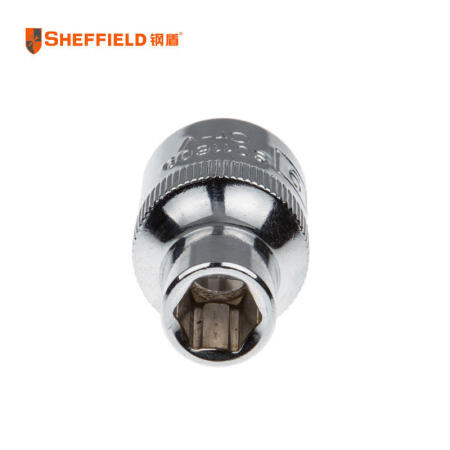 钢盾(SHEFFIELD) 12.5mm系列公制6角标准套筒9mm；S011609