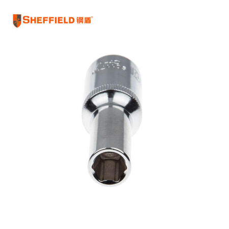 钢盾(SHEFFIELD) 12.5mm系列公制6角加长套筒10mm；S011710