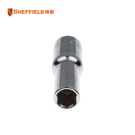 钢盾(SHEFFIELD) 12.5mm系列公制6角加长套筒12mm；S011712