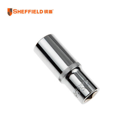 钢盾(SHEFFIELD) 12.5mm系列公制6角加长套筒20mm；S011720