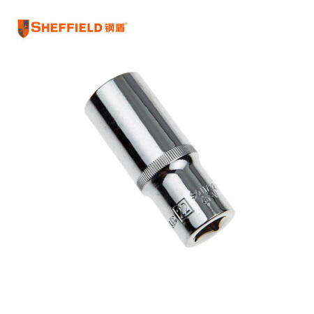 钢盾(SHEFFIELD) 12.5mm系列公制6角加长套筒22mm；S011722