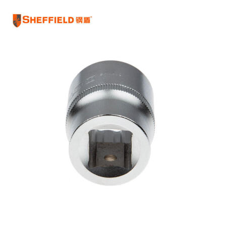 钢盾(SHEFFIELD) 19mm系列公制12角标准套筒32mm；S012832