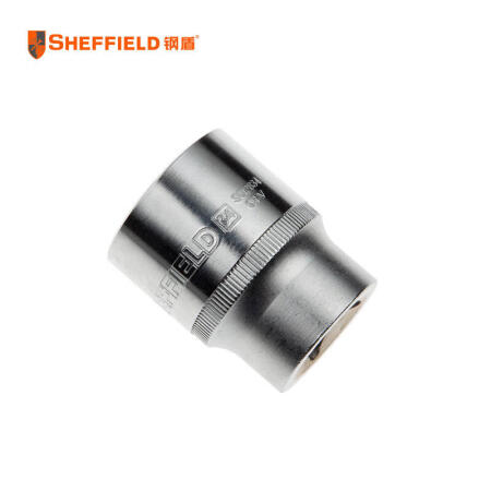 钢盾(SHEFFIELD) 19mm系列公制12角标准套筒34mm；S012834