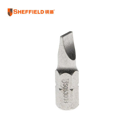 钢盾(SHEFFIELD) 5件套6.3mm系列25mm长一字旋具头5.5mm；S053008