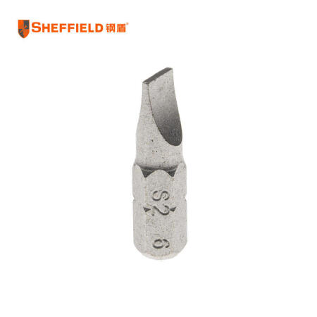 钢盾(SHEFFIELD) 5件套6.3mm系列25mm长一字旋具头6mm；S053009