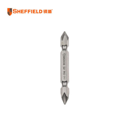 钢盾(SHEFFIELD) 5件套6.3mm系列65mm长双头旋具头PH1-PH1；S053136