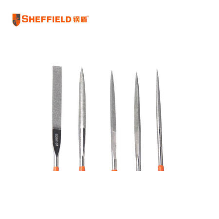 钢盾(SHEFFIELD) 5件套金刚石整形锉5X180mm；S090004