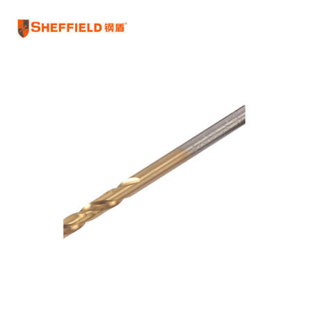 钢盾(SHEFFIELD) 公制镀钛高速钢直柄麻花钻1.0mm；S136001