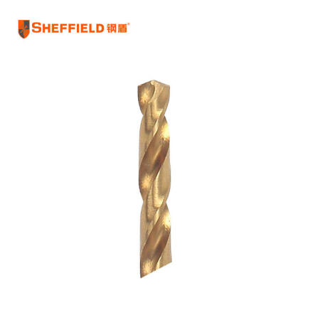 钢盾(SHEFFIELD) 公制镀钛高速钢直柄麻花钻1.0mm；S136001