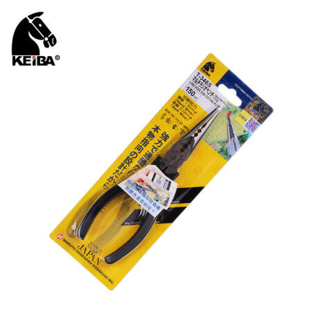 KEIBA(马牌) 多用途电工尖嘴钳6寸；T-346S