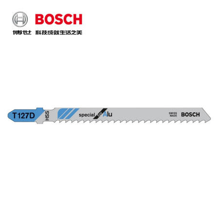 博世(BOSCH) 曲线锯条 铝材切割专用型(100支装),100支/包；T127D-100