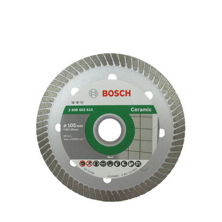 博世(BOSCH) 金刚石切片 玻化砖专用片105mm；2608603615