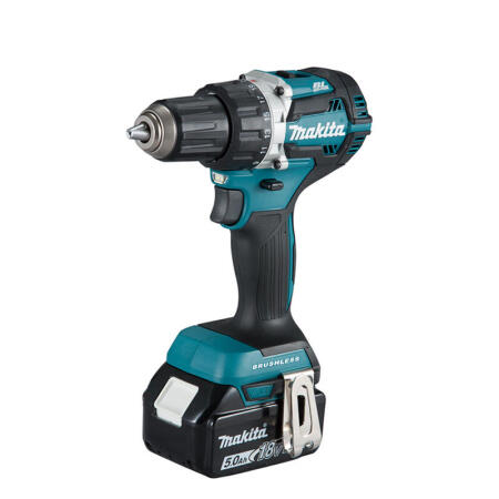 牧田(makita) 充电式无刷起子电钻18V5.0Ah；DDF484RTE