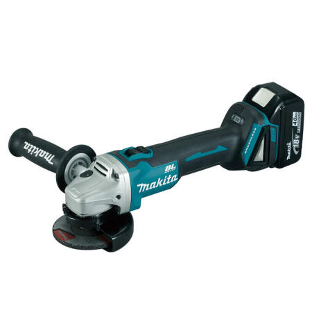 牧田(makita) 充电式无刷角向磨光机100mm(4寸)18V4.0Ah；DGA404RME