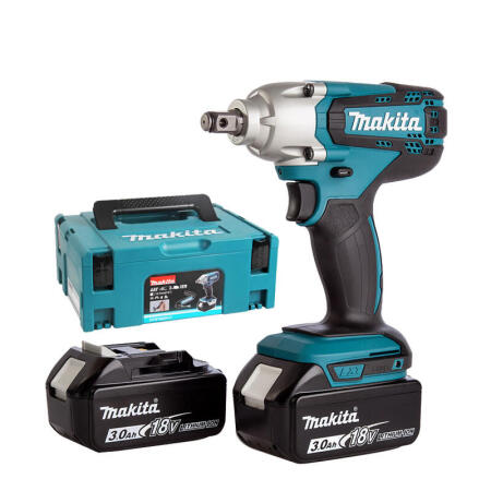 牧田(makita) 充电式冲击扳手(1/2)18V3.0Ah 热款；DTW190SFJ1