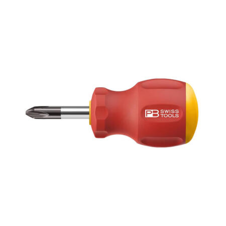 PB SWISS TOOLS 双组份短柄十字形螺丝批PH1X30mm；PB 8195.1-30