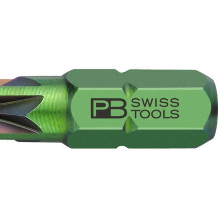 PB SWISS TOOLS 精密米字批头C6.3(1/4”)；PB C6.192/3