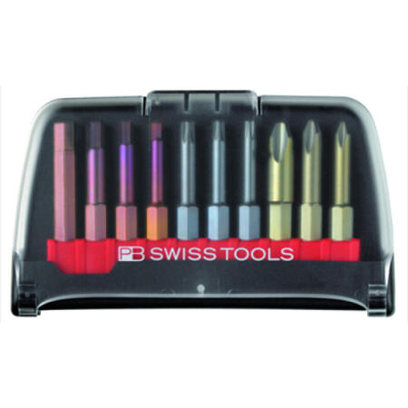 PB SWISS TOOLS E6.3精密批头10支套装；PB E6.985