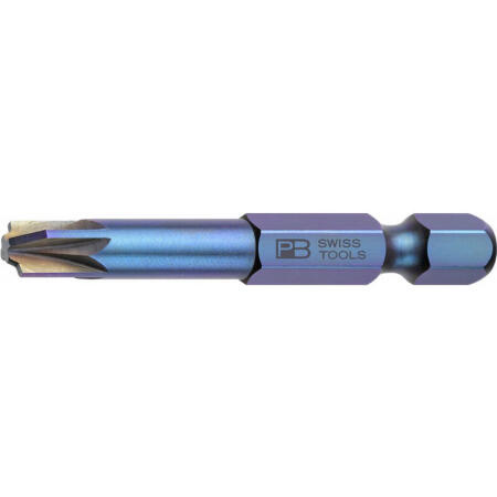 PB SWISS TOOLS 一/米字组合精密批头E6.3(1/4”)；PB E6.180/1