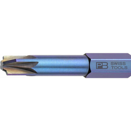 PB SWISS TOOLS 一/米字组合精密批头E6.3(1/4”)；PB E6.180/1