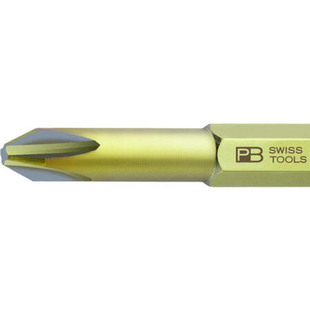 PB SWISS TOOLS 精密十字批头E6.3(1/4”)PH0X50；PB E6.190/0