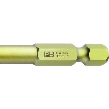 PB SWISS TOOLS 精密十字批头E6.3(1/4”)PH0X50；PB E6.190/0